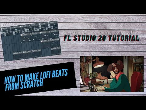 How To Make A LoFi Beat From SCRATCH in FL Studio | *No Samples* Using AiR Velvet + AiR Hybrid