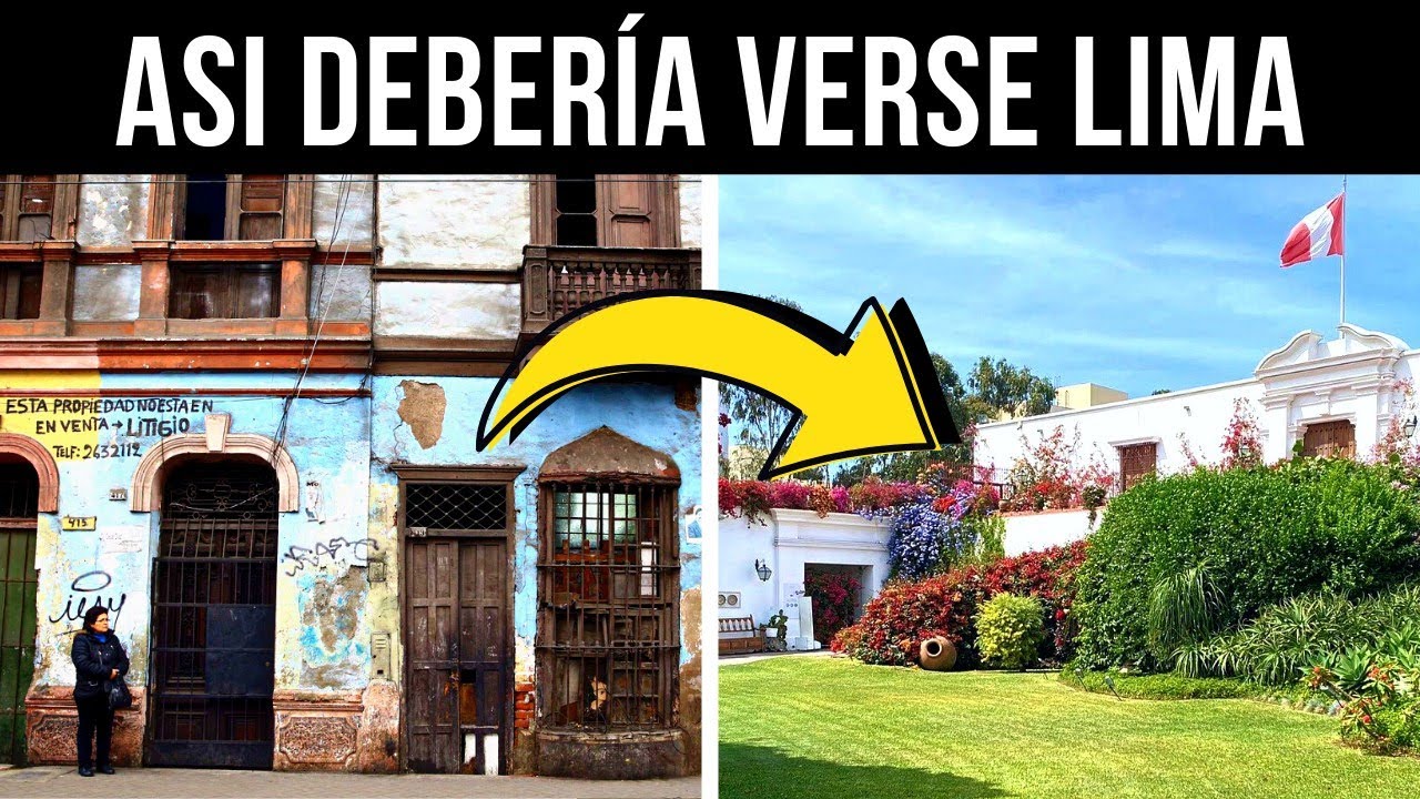 ¿Cómo ha cambiado la ciudad de Lima en los últimos siglos?