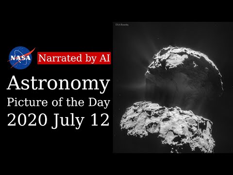 APOD: 2020-07-12 - Comet CG Creates Its Dust Tail (Narrated by Brian)
