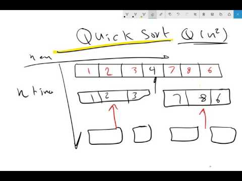 &#x202a;31-  quick sort Algorithm||  خوارزمية الترتيب&#x202c;&rlm;