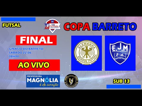ALEMANHA X JUVENTUDE  |  FINALSUB 13 - COPA BARRETO FUTSAL 2024