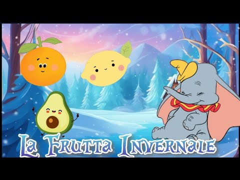 Dumbo e la FRUTTA INVERNALE con GIOCHI INTERATTIVI