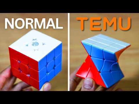 I Solved The Weirdest Rubik's Cubes On TEMU