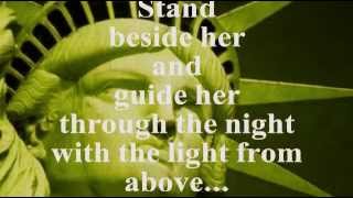 GOD BLESS AMERICA (Lyrics) - CELINE DION