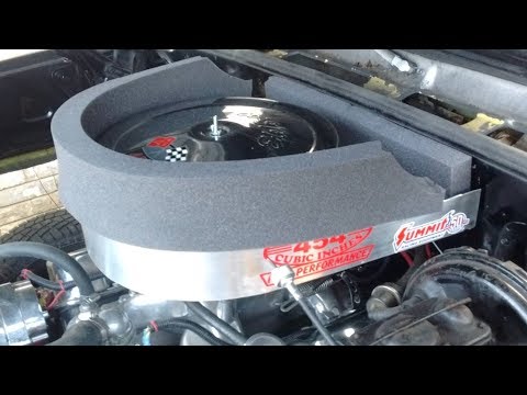 air pan for our cowl induction, make it functional