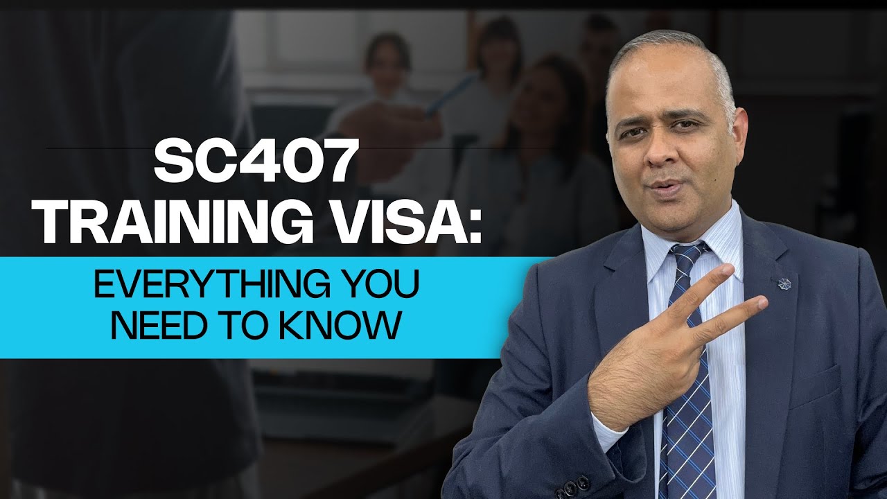 SC407 - Training visa: Everything you need to know.