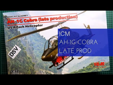ICM 1/32 AH-1G Cobra Late Production (32061) Review