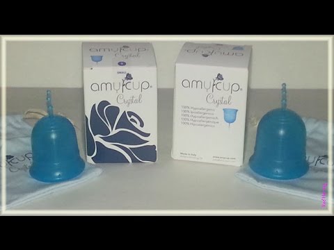 Amy Cup Crystal - Personal Experience & Review Menstrual Cup - AmyCup