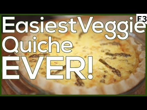 Vegetarian Quiche Recipe with Asparagus: Easy Weeknight Dinner