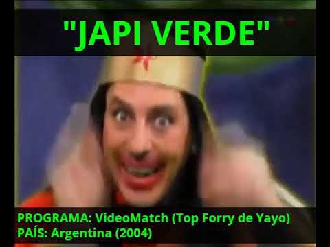 JAPI VERDE :v / TOP FORRY de YAYO / VideoMatch / Happy Birthday parodia (2004)