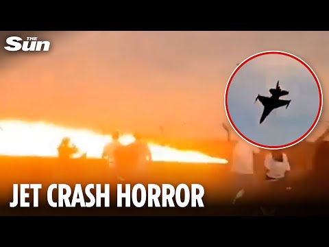 Jet fighter pilot killed in F-16 crash after loop-the-loop gone wrong in Poland