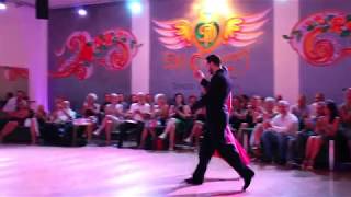 Video thumbnail for Dmitriy Kuznetsov & Olga Nikola 1/4 - 2 Corazones Tango Accademia Rimini 29/06/2018