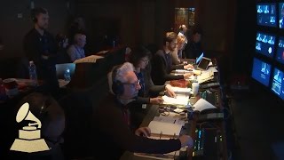 Director Cutting to Kendrick Lamar's Performance | Behind the Scenes | 58th GRAMMYs