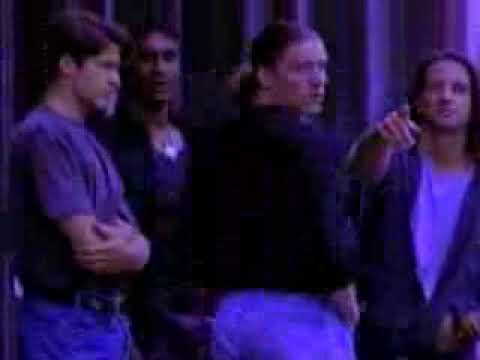 Ian Gillies Levis television Commercial 4 guys 1992