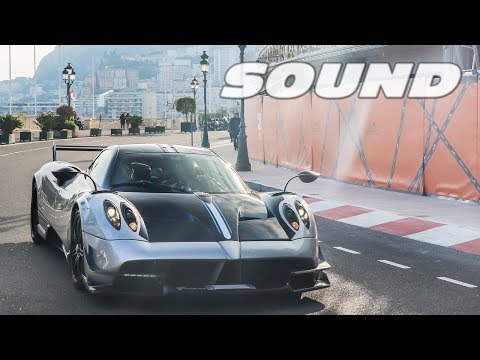 SOUND ! Pagani Huayra BC in Monaco !