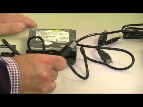 c-enter Adapter IDE auf USB2.0 für 2,5"-/3,5"-Festplatten + Netzteil