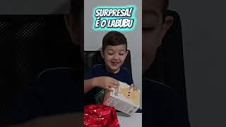 Surpresa do LABUBU para o Matheus ???? Reação incrível!
