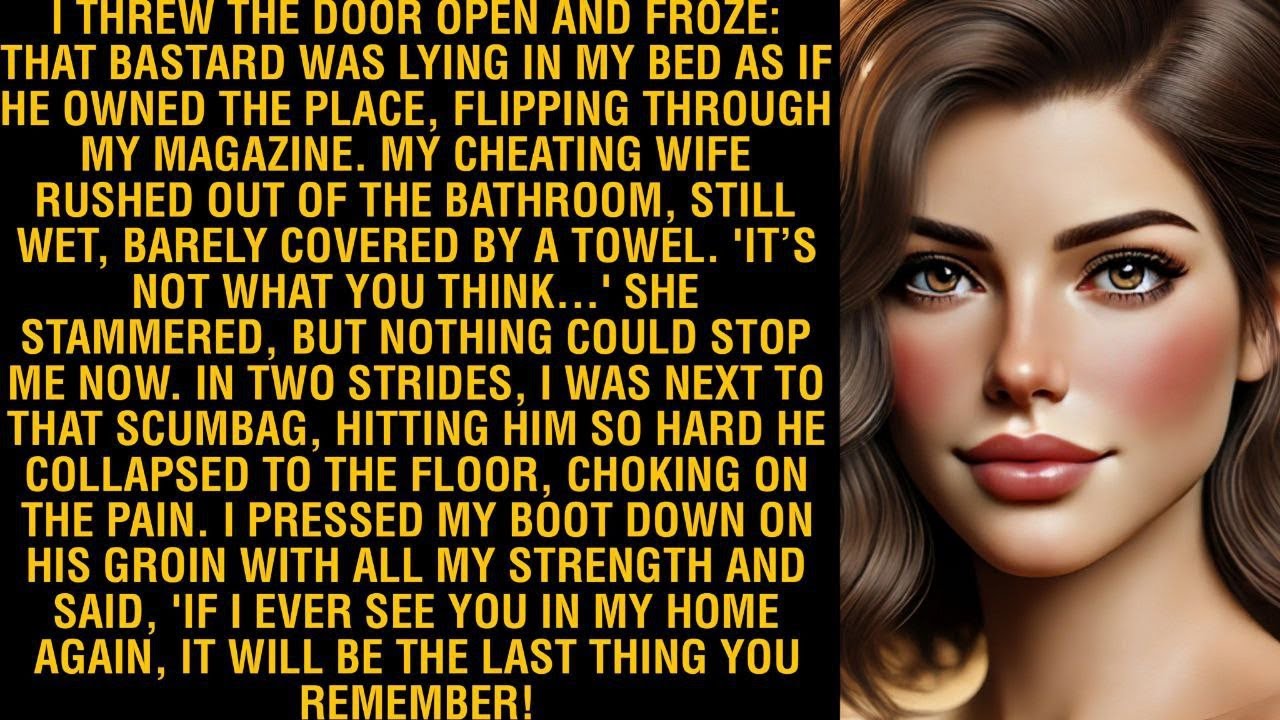 I THREW THE DOOR OPEN AND FROZE: THAT BASTARD WAS LYING IN MY BED AS IF HE OWNED THE PLACE, FLIPPING