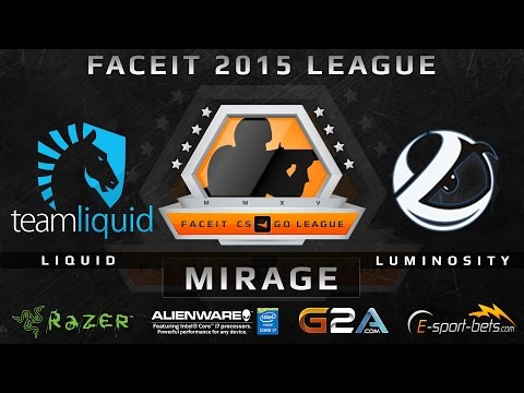 Liquid vs Luminosity - Mirage (FACEIT 2015 League)
