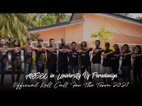 Roll Call 20.21 - AIESEC in University Of Peradeniya - Ran Ran Ran