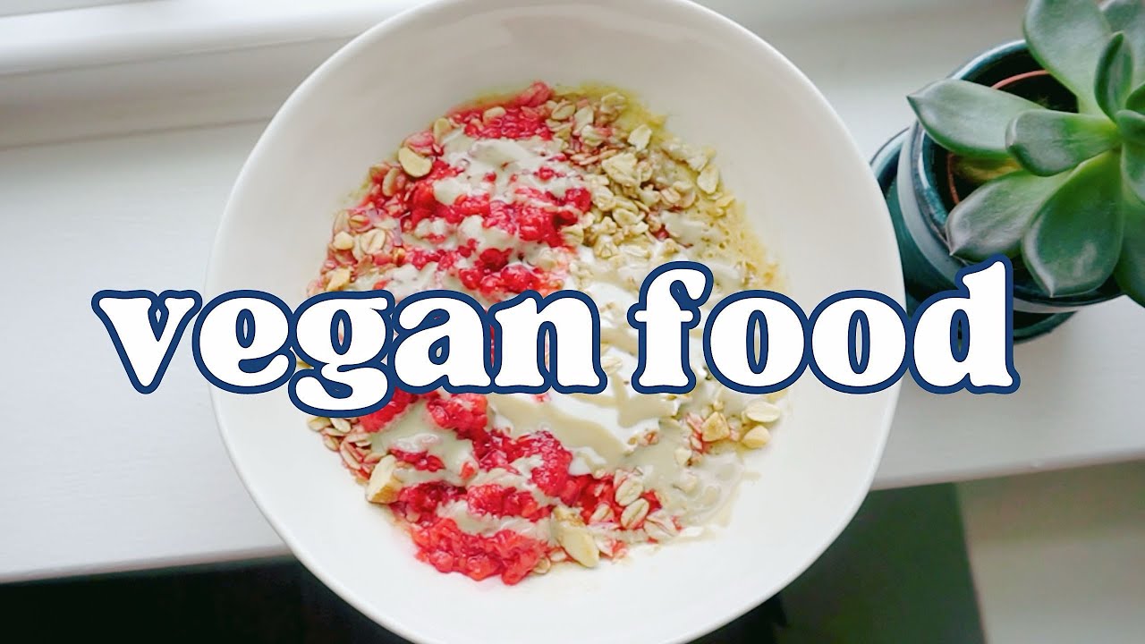VEGAN WHAT I EAT IN A DAY! HEALTHY MEALS AND EASTER CANDY