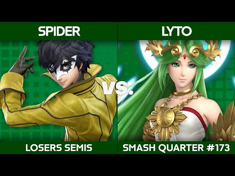 Smash Quarter 173 - Spider (Joker) v Lyto (Palutena): Losers Semis