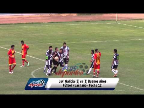 JUV. GALICIA (3) vs (1) BUENOS AIRES - FÚTBOL HUACHANO - FECHA 12/2016.