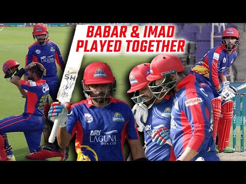 Memorable Scenes in PSL | When Babar Azam & Imad Wasim Played Together | HBL PSL 2020 | MB2A