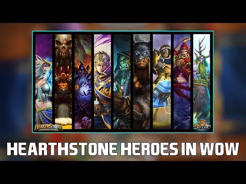Hearthstone Heroes inside World of Warcraft