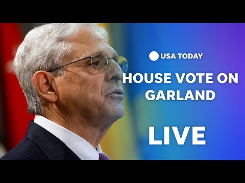 Watch live House to vote on holding Merrick Garland in contempt of Congress