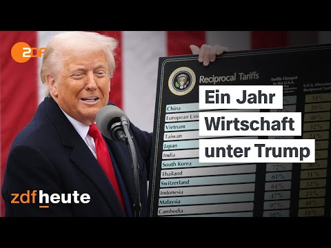 Video Thumbnail: Bilanz nach einem Jahr Trump: Wie geht es der deutschen Wirtschaft?