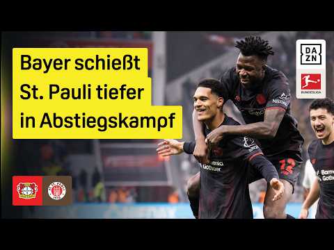 Bayer Leverkusen – FC St. Pauli | Bundesliga | 22. Spieltag | DAZN Highlights