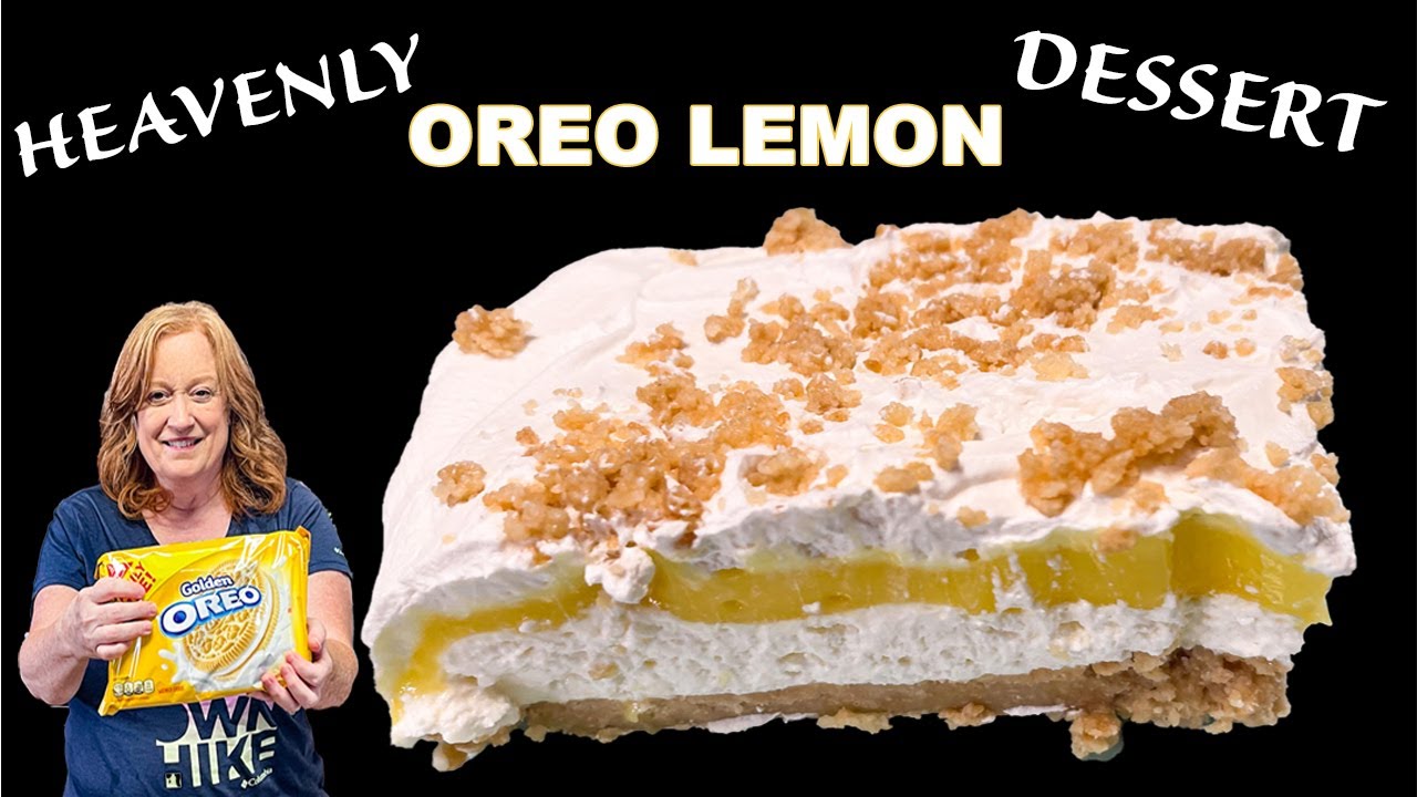 Heavenly OREO LEMON DESSERT, An 