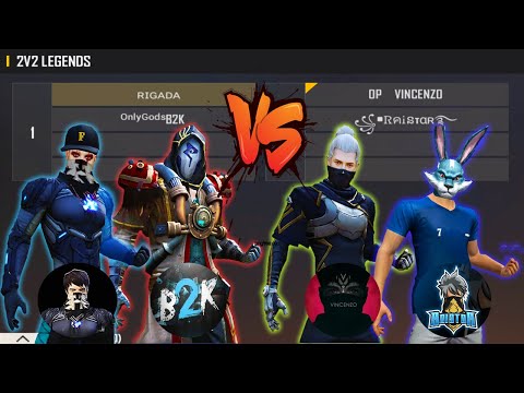 RAISTAR VINCENZO VS B2K RIGADA | 2V2 LEGENDS VS KINGS - THE MOST AWAITED ROOM