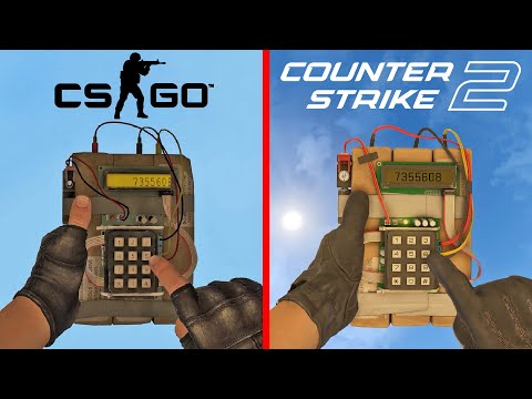 CS:GO VS CS2 - Physics and Details Comparison