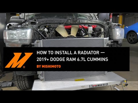 How To Install A Radiator — 2019+ Dodge RAM 6.7L Cummins