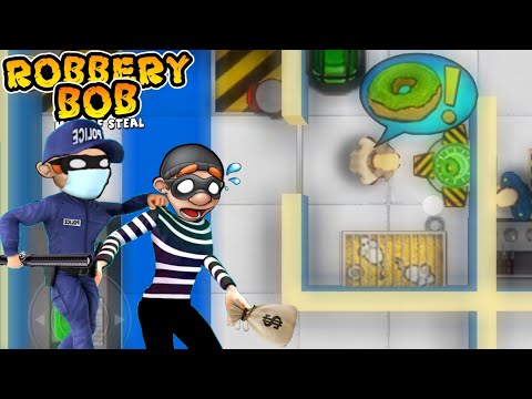 Robbery Bob Chapter 3 : Use Bald Guard Costume - Use Tool Part 234