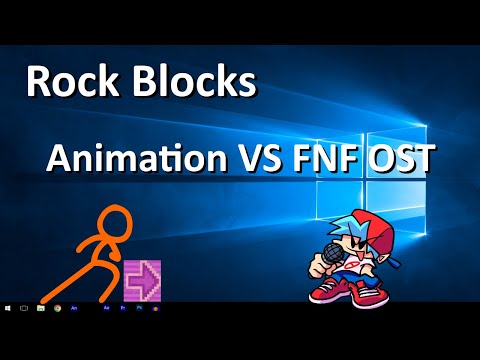 Rock Blocks - Animation VS FNF OST