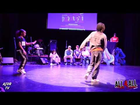 ALL 4 ALL BATTLE EUROPÉEN 2016 - HIPHOP - LINDSAY vs NOTH