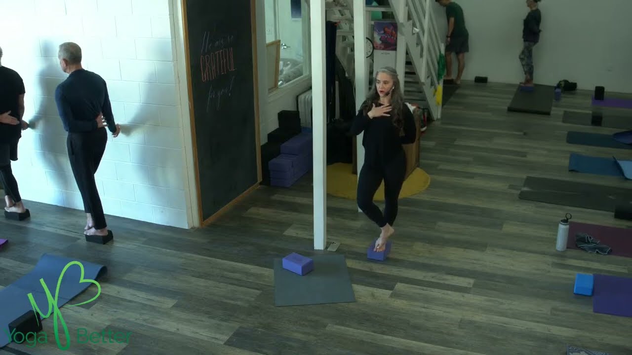 Level 1 - 9am w/ ANDRIA 2.26.25 YOGA BETTER ON LINE! (class starts @ 00:06:32; ends @ 01:08:32)