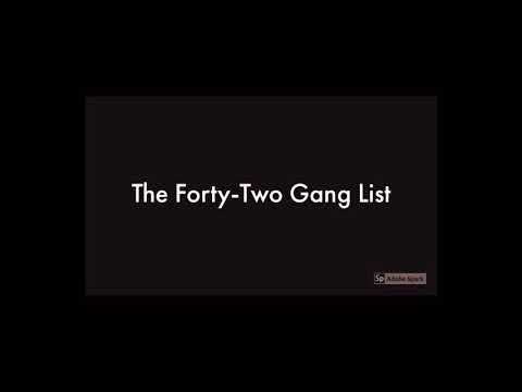 Chicago Original Street Gangs (The 42 Gang) Taylor St  / Little Hell