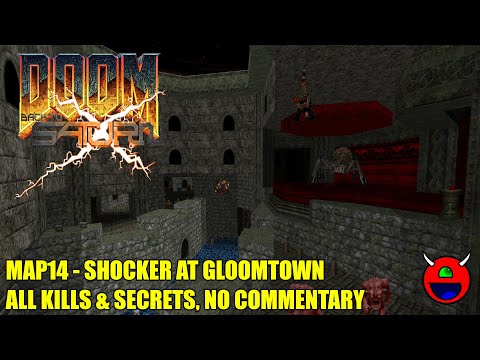 Doom 2: Back to Saturn X Episode 2 (BTSX2) - MAP14 Shocker in Gloomtown - All Secrets No Commentary