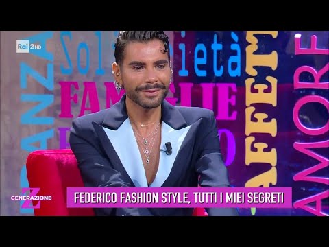 Federico Fashion Style: tutti i miei segreti - Generazione Z 21/11/2024