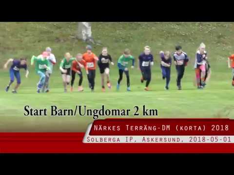 Närkes Terräng-DM (korta) 2018 - Barn/ungdomar 2 km