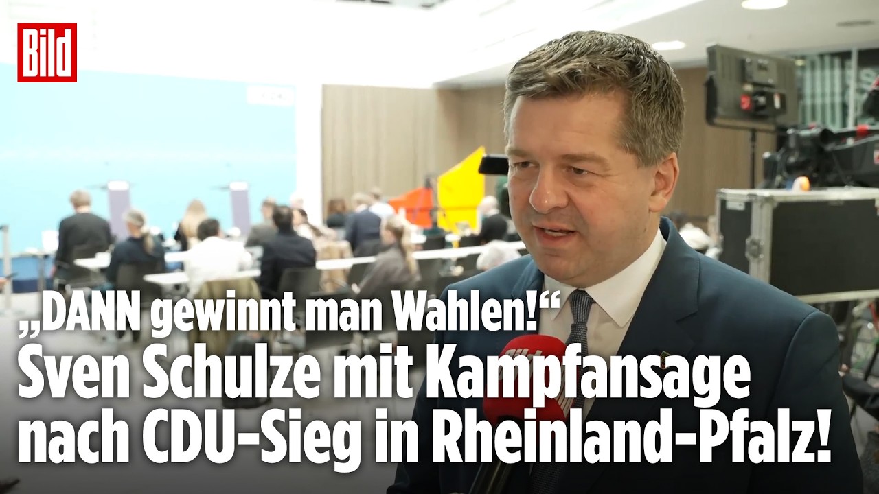 CDU-Sieg in Rheinland-Pfalz: Schulze mit Kampfansage für Sachsen-Anhalt! „DANN gewinnt man Wahlen!“