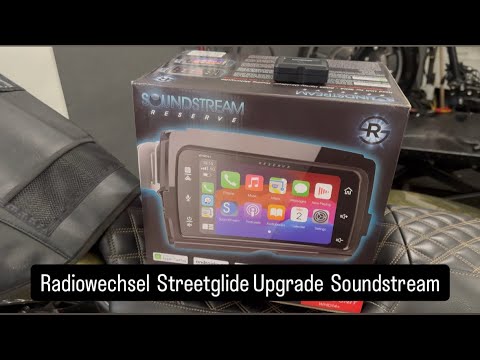Radiowechsel Harley Davidson Streetlide, Soundstream Upgrade, Streetglide TwinCam