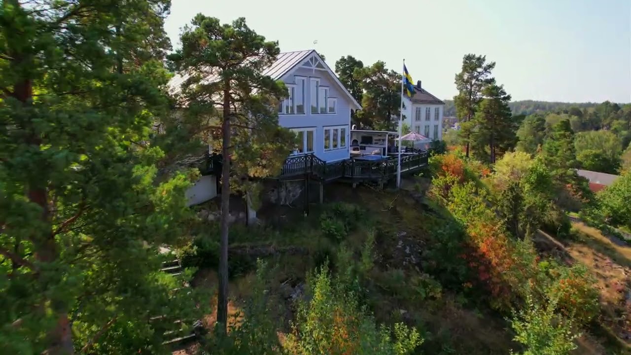 5 rum Villa på Fladenhöjden 8 Brunn Värmdö kommun - video