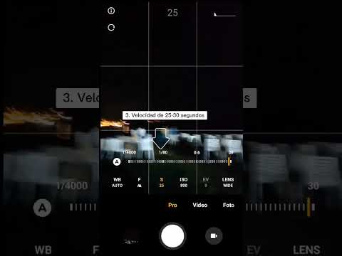 Cómo hacer fotos a las estrellas con smartphone ✨📸 #shorts #fotografia