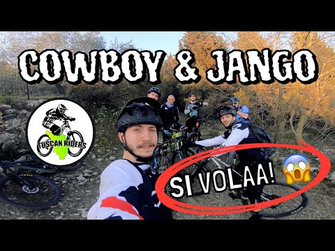 MTB Enduro Toscana - COWBOY & JANGO Trail.. Si Volaaa (LETTERALMENTE)