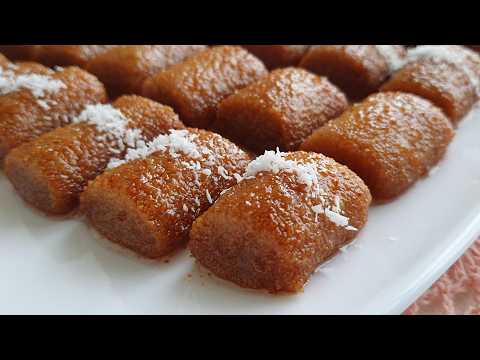 EASY & BUDGET-FRIENDLY SEMOLINA SYRUP DESSERT RECIPE